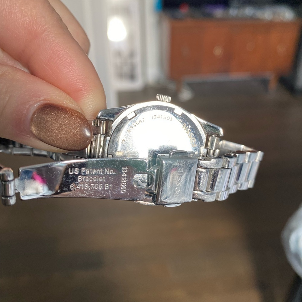 Fossil silver watch - Picture 4 of 7